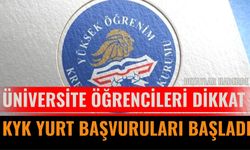 KYK Yurt Başvuruları E-Devlet Üzerinden Başladı