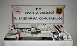 Isparta jandarması kaçakçılara göz açtırmadı!