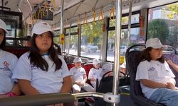 Denizli’de çocuklara trafik bilinci aşılanıyor