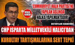 Halıcı’dan kurultay tartışmalarına tepki