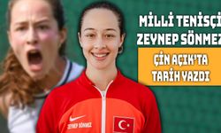 Zeynep Sönmez Çin Açık’ta Tarih Yazdı