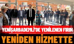 Yenişarbademli’de yenilenen fırın yeniden hizmette
