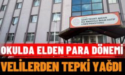 Yemek ücretleri elden toplanıyor, veliler tepkili!