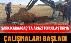 Şarkikaraağaç’ta Arazi Toplulaştırma Çalışmaları Başladı