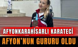 Afyonkarahisarlı Karateci Tuğba Süngü Türkiye Üçüncüsü Oldu