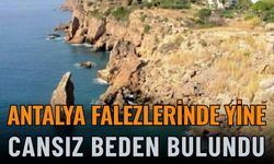 Antalya’da 30 Metrelik Falezlerde Cansız Beden Bulundu