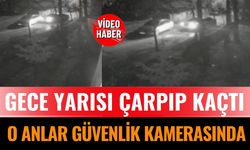 Isparta’da Kaza Anı Kameralara Yansıdı: Çarpıp Kaçtı!