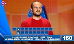 “Ben Bilirim” yarışmasında Isparta sorusu