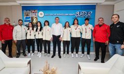 Burdur Belediye Spor Kulübü Sporcularından Başkan'a Ziyaret