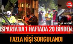 1 Haftada 20 Binden Fazla Kişi Sorgulandı