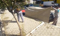 Isparta Sokakları Temizleniyor, Araçlar Korunuyor