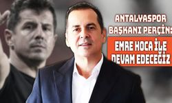 Antalyaspor Başkanı Perçin’den Emre Belözoğlu Mesajı