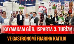 Kaymakam Seda Gür, Isparta 3. Turizm ve Gastronomi Fuarına Katıldı
