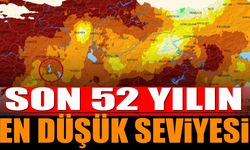 Rapor açıklandı; Son 52 yılın en düşük seviyesi!