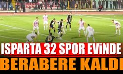 Isparta 32 Spor evinde berabere kaldı