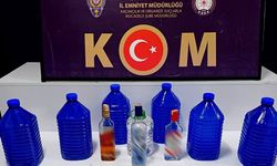Isparta’da Kaçak Alkol Operasyonu  33,5 Litre Kaçak Alkol Ele Geçirildi