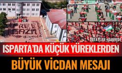Isparta’da Çocuklardan Dünyaya Vicdan Çağrısı