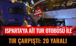 Bilecik’te Isparta'ya Ait Tur Otobüsü ile Tır Çarpıştı: 20 Yaralı