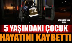 Komşuda Şok Olay 5 Yaşındaki Çocuk Hayatını Kaybetti