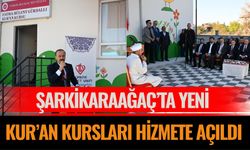 Şarkikaraağaç’ta Yeni Kur’an Kursları Hizmete Açıldı