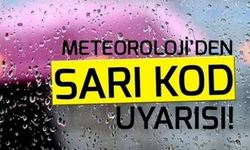 Denizli'ye Meteorolojiden Sarı Kod Uyarısı