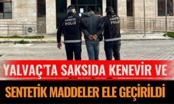 Yalvaç'ta Uyuşturucu Operasyonu: Saksıda Kenevir ve Sentetik Maddeler Ele Geçirildi
