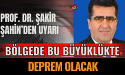 Bölgede bu büyüklükte deprem olacak