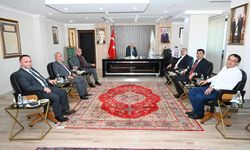 Belediye Başkanları Makamda Buluştu