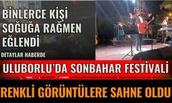 Uluborlu’da Sonbahar Festivali Renkli Görüntülere Sahne Oldu
