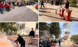 Uluborlu Engelli Bakım Merkezinde Yangın Tatbikatı Gerçekleştirildi