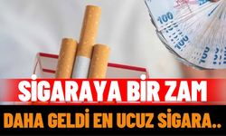 Sigaraya bir zam daha geldi! En ucuz sigara ne kadar?