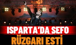 Isparta’da Sefo rüzgarı esti