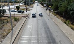 Burdur’da dron ile trafik denetimi gerçekleştirildi