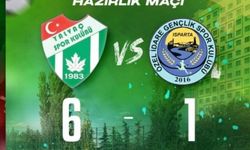 Yalvaçspor’dan Hazırlık Maçında 6-1’lik Farklı Galibiyet