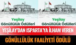 Yeşilay’dan Isparta’ya İlham Veren Gönüllülük Faaliyeti Ödülü