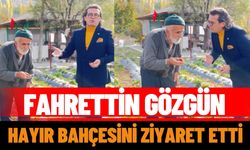 Fahrettin Gözgün “Hayır Bahçesi”ni ziyaret etti
