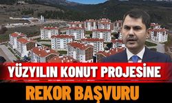 Yüzyılın Konut Projesine rekor başvuru