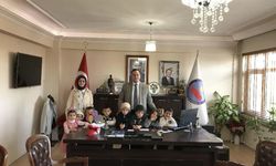 Kaymakam Arsoy Kur’an Kursu öğrencilerini ağırladı