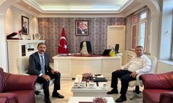 Meclis üyesi Aydemir’den Kaymakam Cimşit’e ziyaret