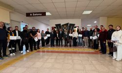 SDÜ’de Ünides sertifika teslim töreni düzenlendi