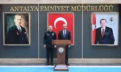 Vali Erin’den Antalya İl Emniyet Müdürüne ziyaret