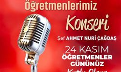 Büyükşehir Belediyesinden “Mikrofonda Öğretmenlerimiz” konseri