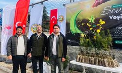 Aksu’da “Yeşil Vatan Seferberliği” Kapsamında Fidan Dağıtımı Yapıldı