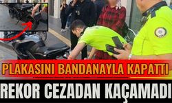 Ehliyetsiz ve Kasksız Sürücüye Rekor Ceza!