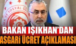 Bakan Vedat Işıkhan'dan Asgari Ücret Açıklaması