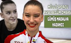 Ayşe Begüm Onbaşı'ndan Gümüş Madalya