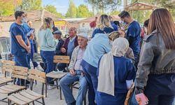 Burdur’da Köy kahveleri bu kez sağlık için doldu!