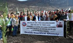 Denizli’de fidanlar toprakla buluştu!