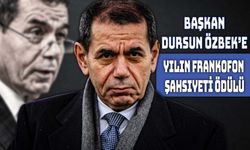 Dursun Özbek’e “Yılın Frankofon Şahsiyeti” Ödülü Verildi