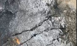 Eğirdir Gölü’nde Sular Çekildi, Kayalıklar Alev Aldı